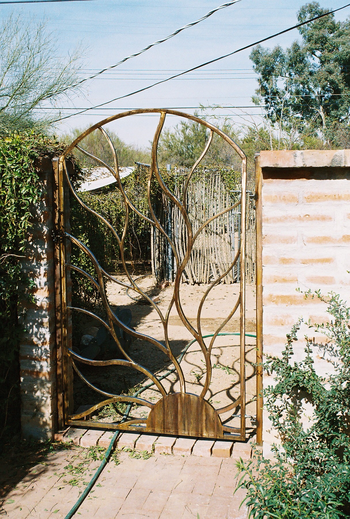 Sun Gate for Tucson outdoor patio